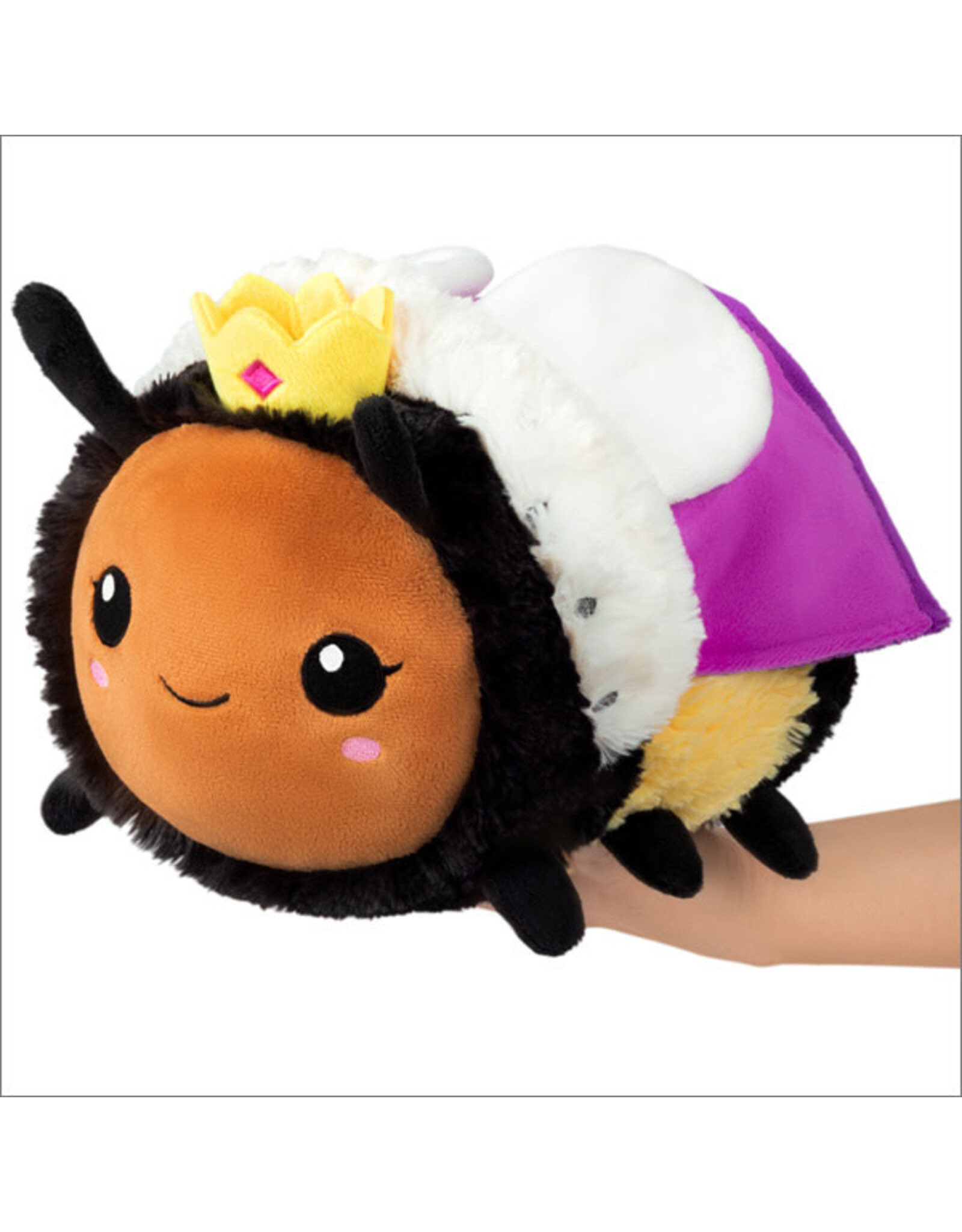 Mini Queen Fluffy Bee 7" Plush