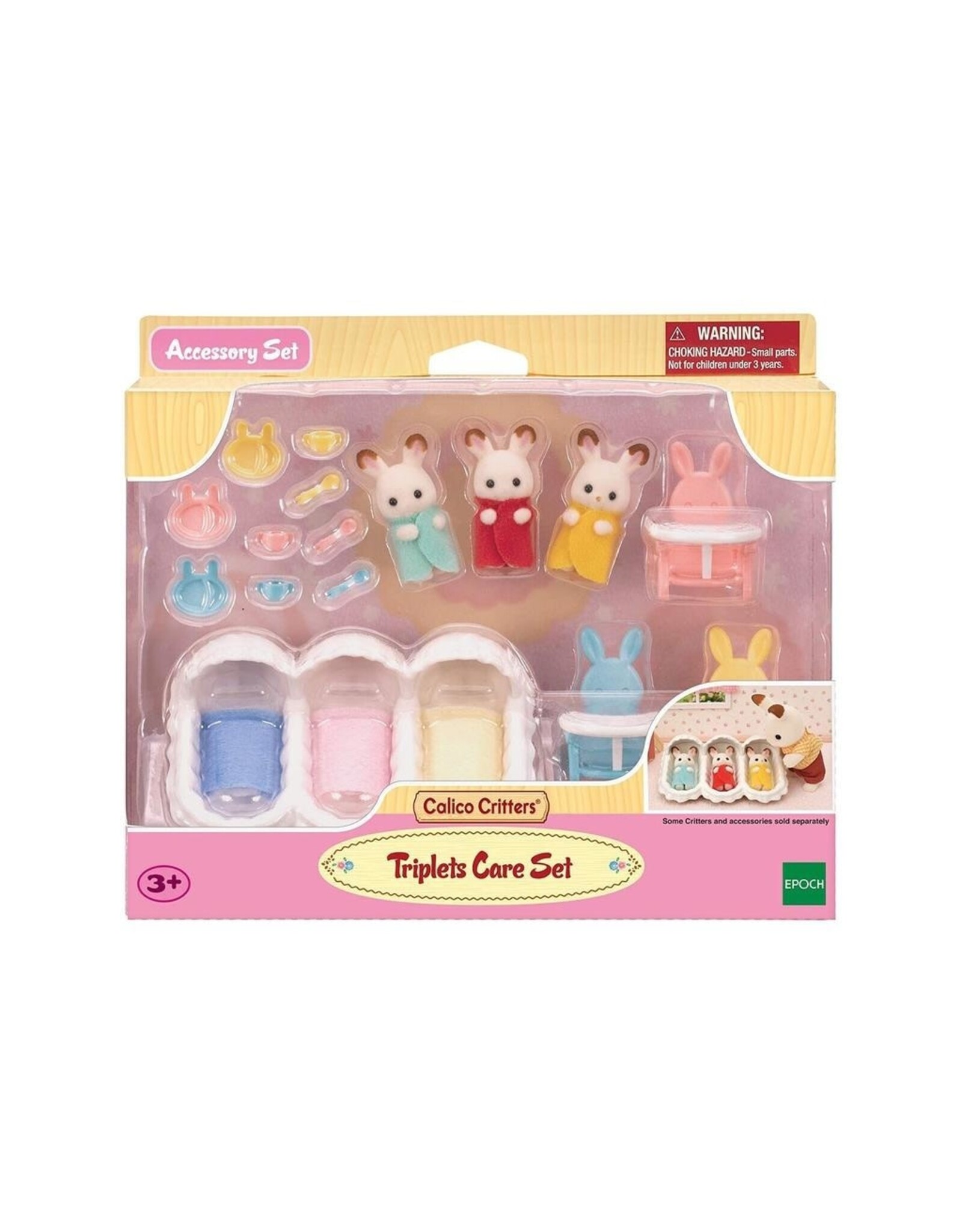 Calico Critters: Triplets Care Set