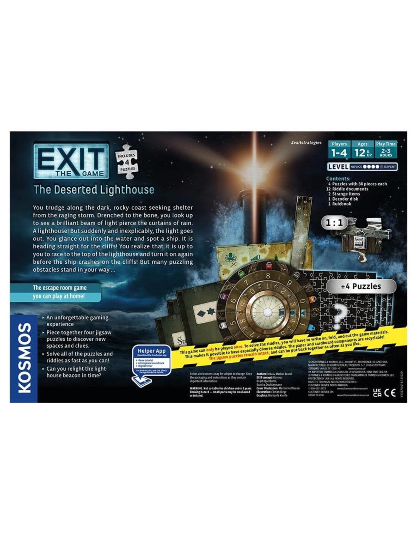 Thames & Kosmos Exit: The Deserted Lighthouse + Puzzle