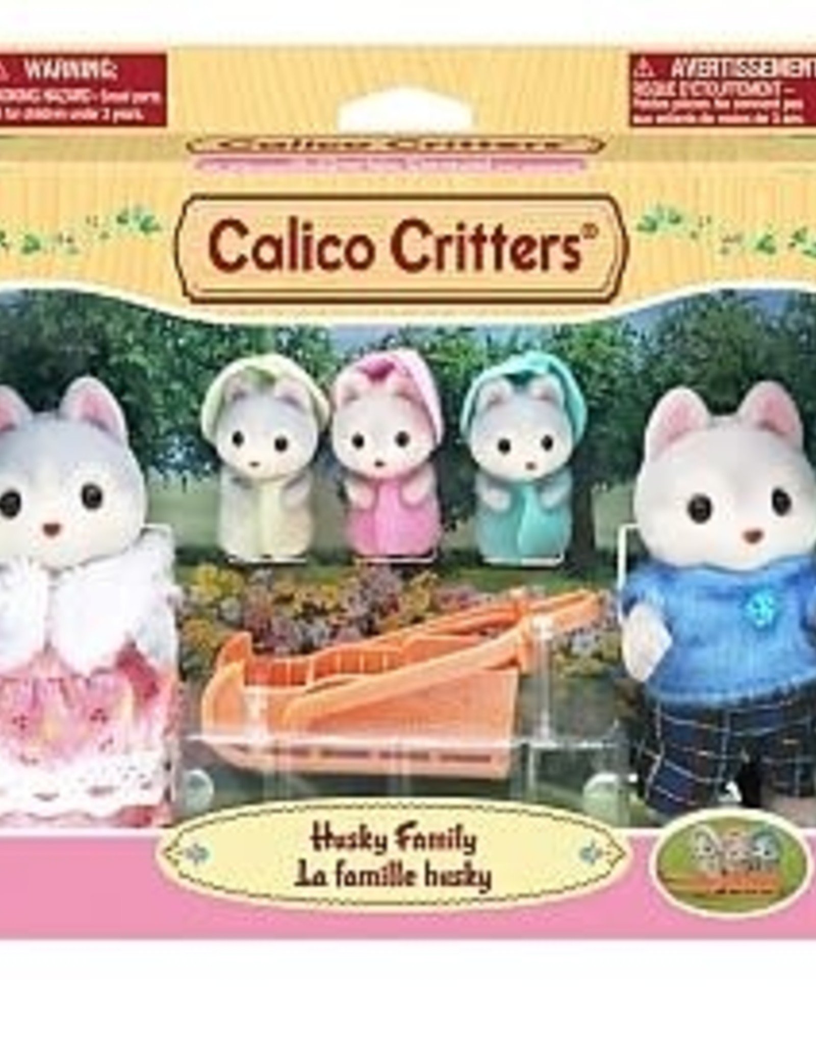 Epoch Everlasting Playthings Calico Critters Husky Family