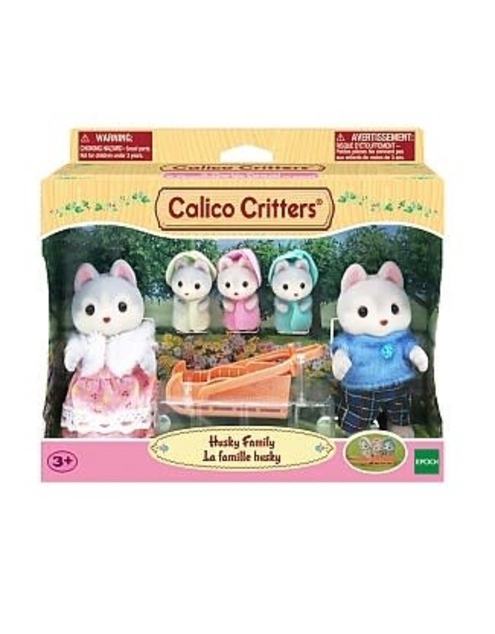 Calico Critters Husky Family