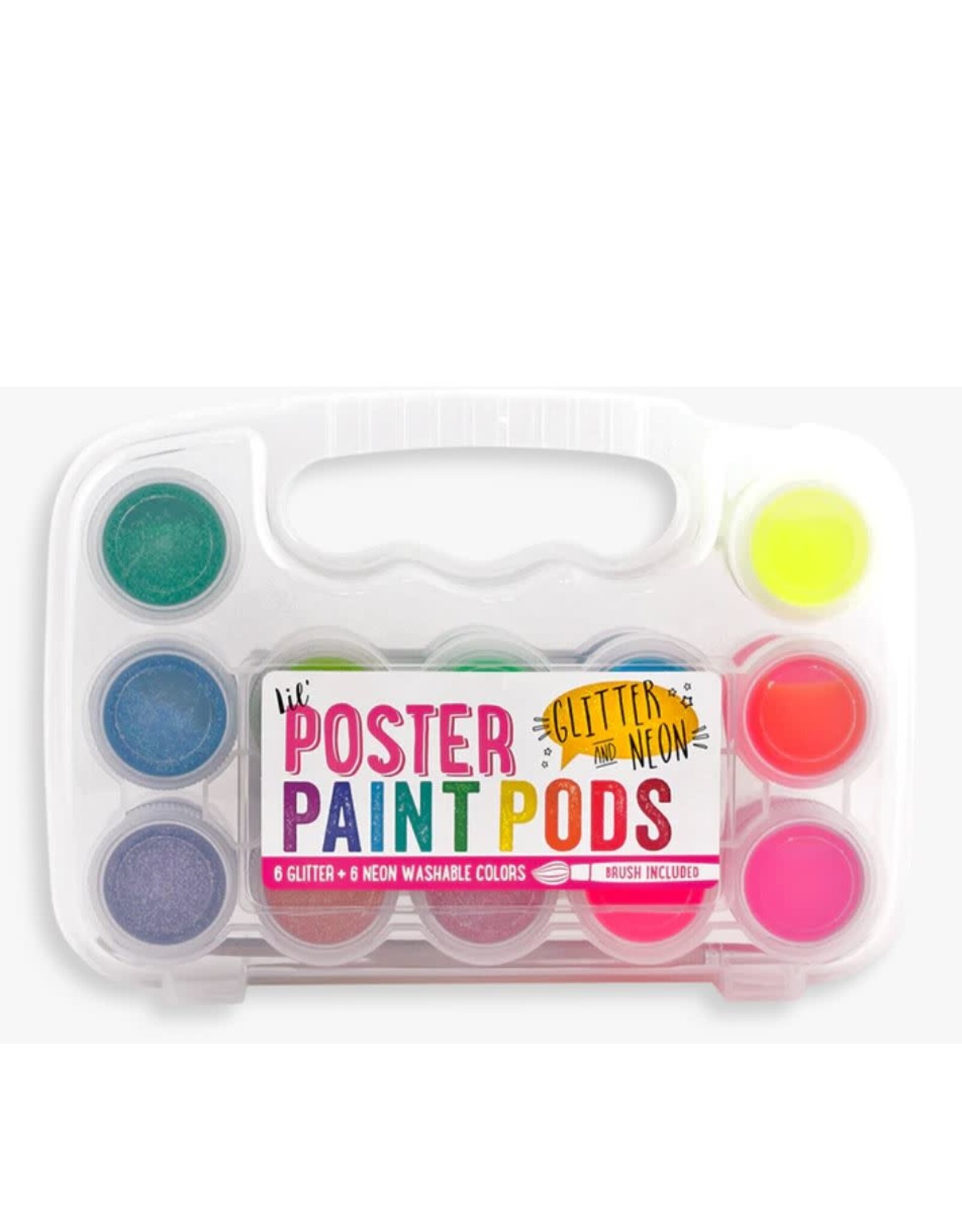 ooly Lil Paint Pods Poster Paint Neon & Glitter