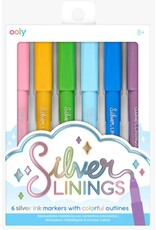 ooly Silver Linings 6 Outline Markers