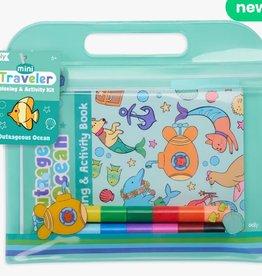 ooly Mini Traveler Coloring & Activity Kit Outrageous Ocean