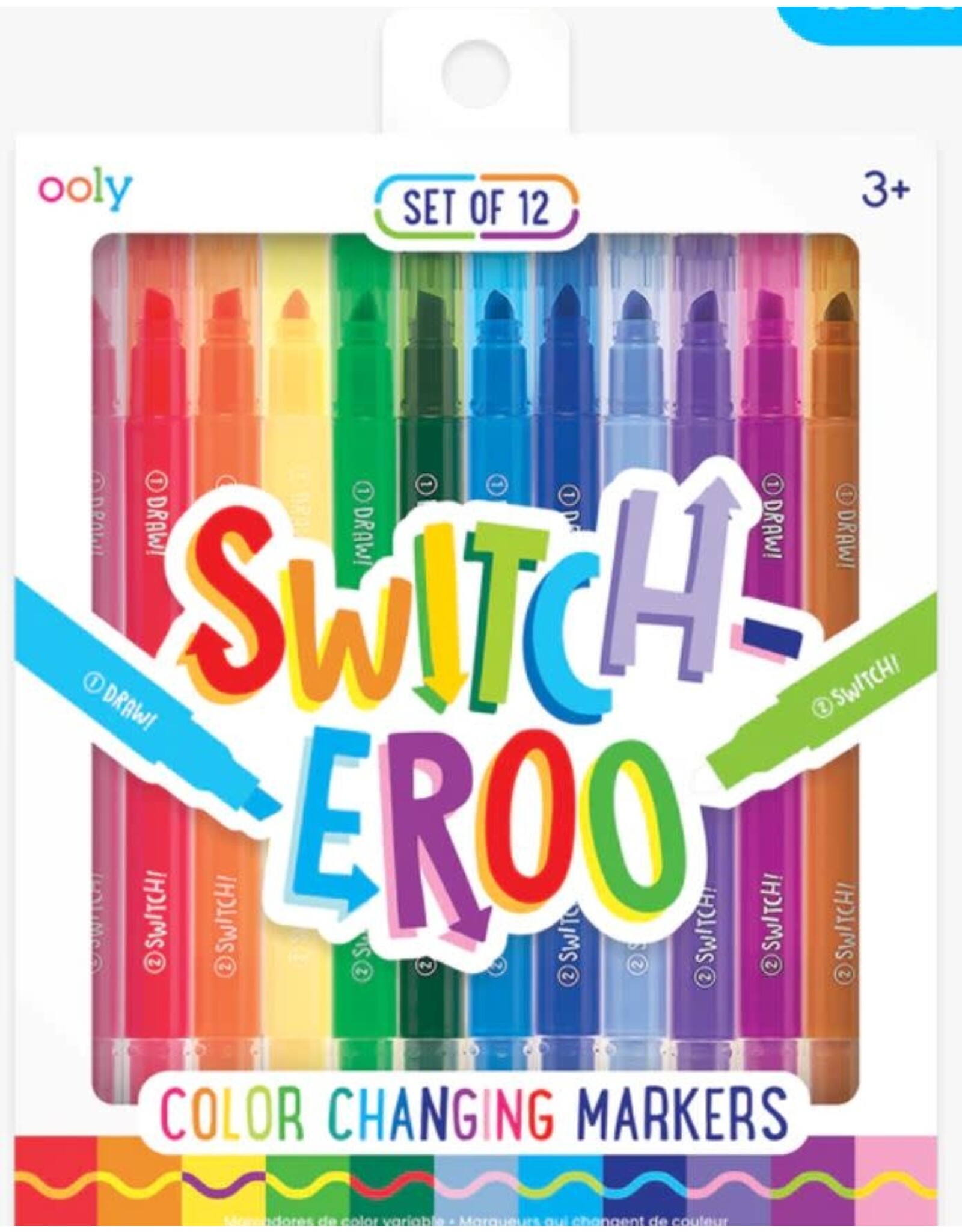 ooly 12 Switch-eroo! Color-Changing Markers