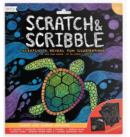 ooly Scratch & Scribble Ocean Life