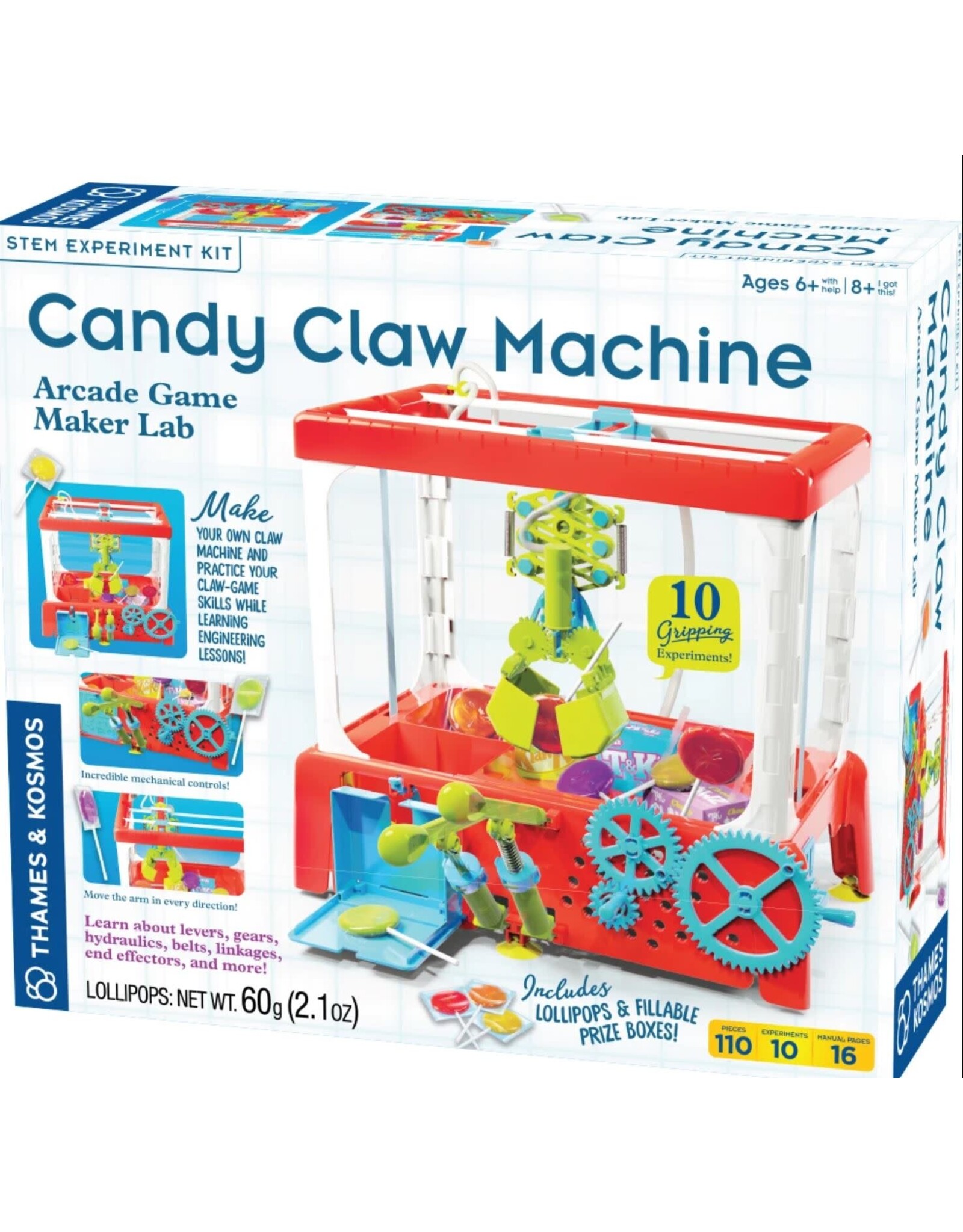 Thames & Kosmos Candy Claw Machine - Arcade Game Maker Lab