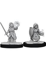 Wiz-Kids Pathfinder Minis: W14 Halfling Cleric Female