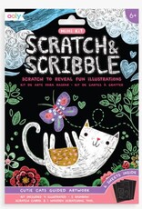 ooly Mini Scratch & Scribble Cutie Cats