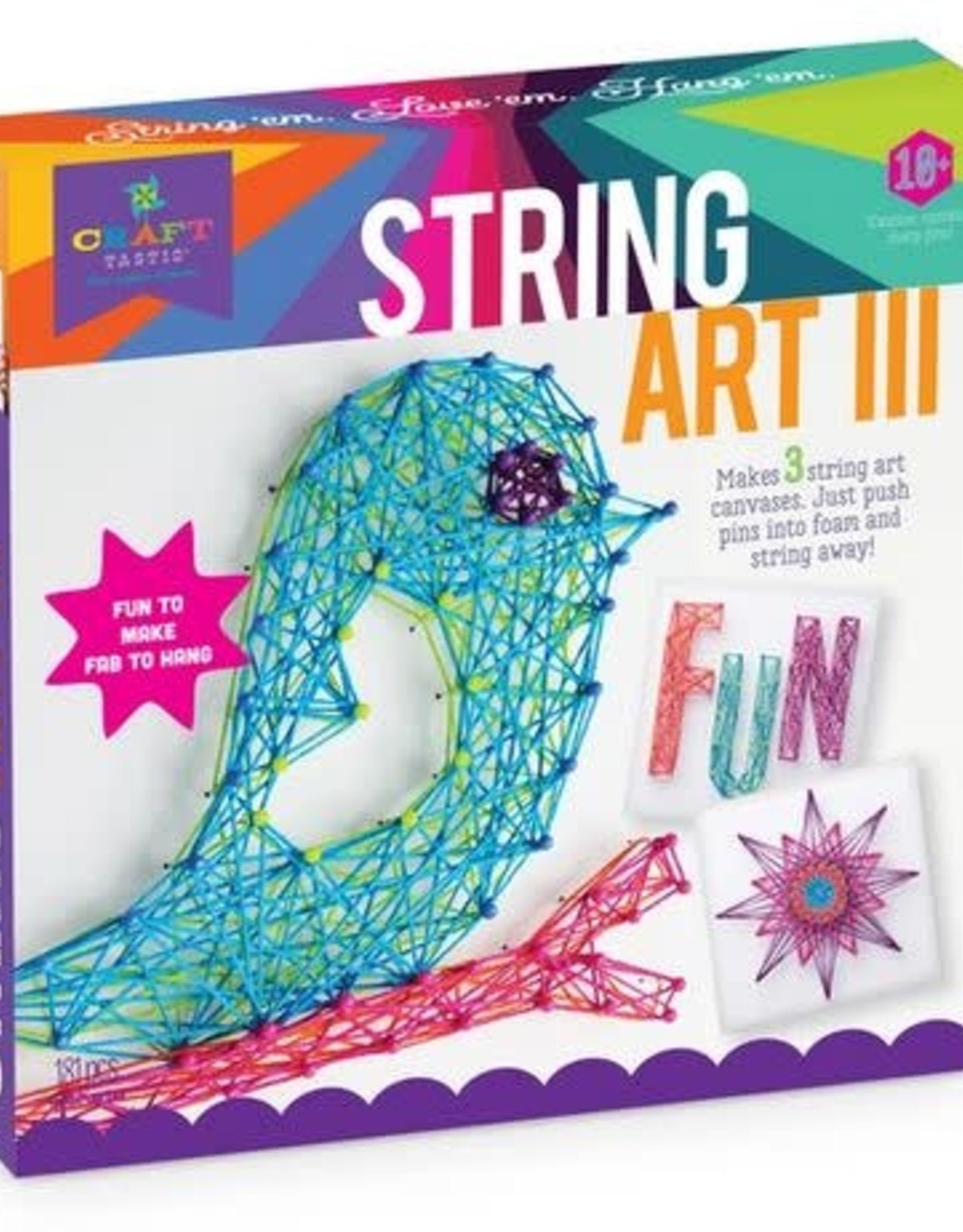 String of The Art Craft Kits - Turtle String Art Kit