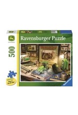 Ravensburger John Deere Work Desk 500pc Large Format Puzzle