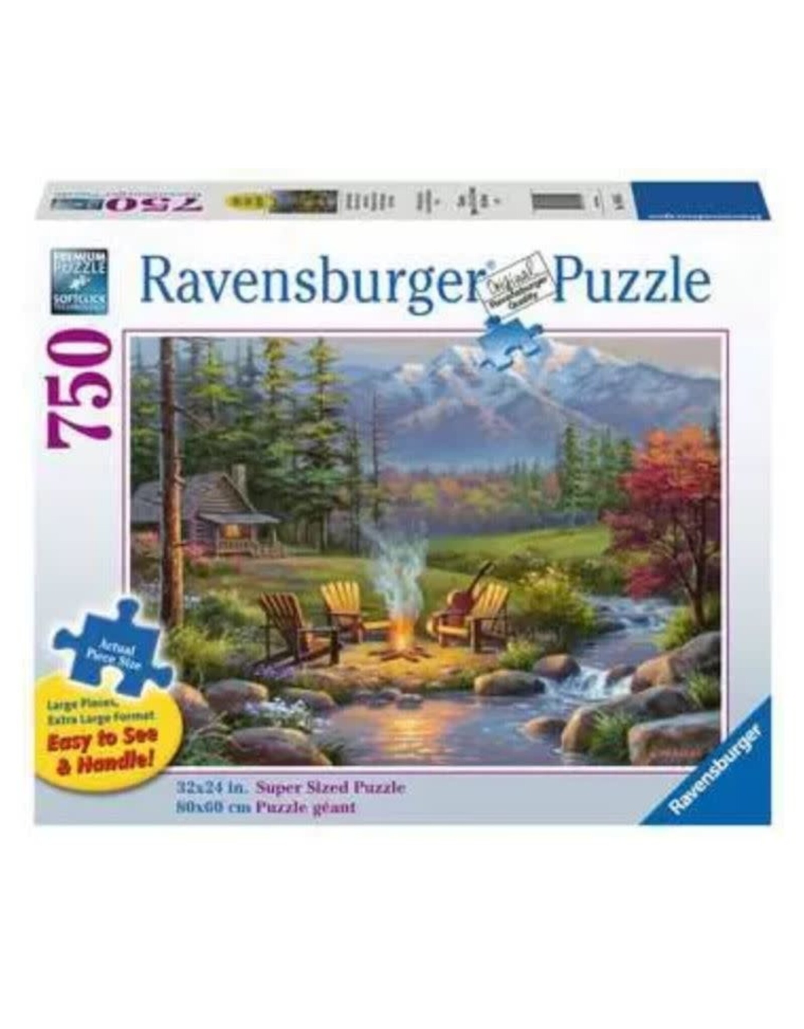 Ravensburger Riverside Living Room 750pc Large Format Puzzle