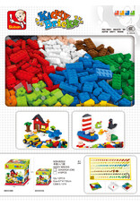 Sluban Classic Color Kiddy Bricks 415pc Assortment