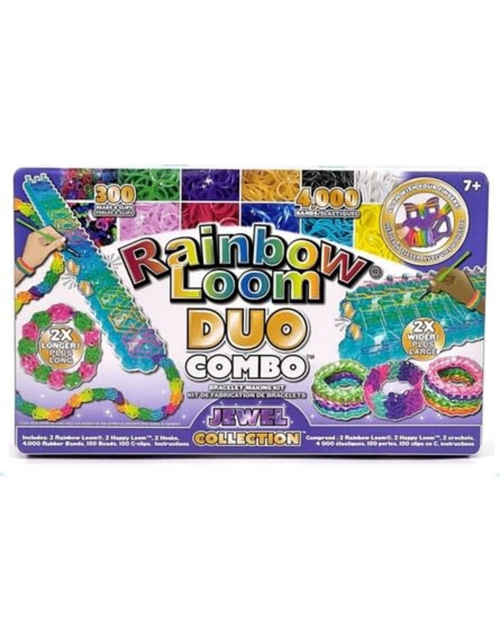 Rainbow Loom Combo Duo Pack -Jewel Collection - Lets Play: Games