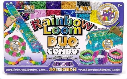 Rainbow Loom 4306pc Duo Combo Bracelet Making Kit