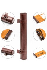 Foam Brain Games Red Roll Up Leatherette Dice Mat