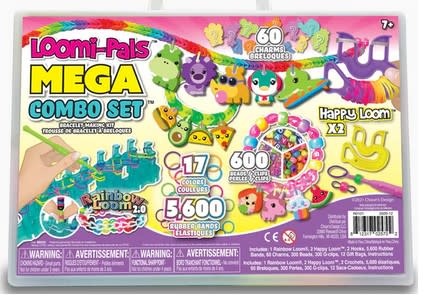 Rainbow Loom Loomi-Pals Mega Combo Set - Lets Play: Games & Toys