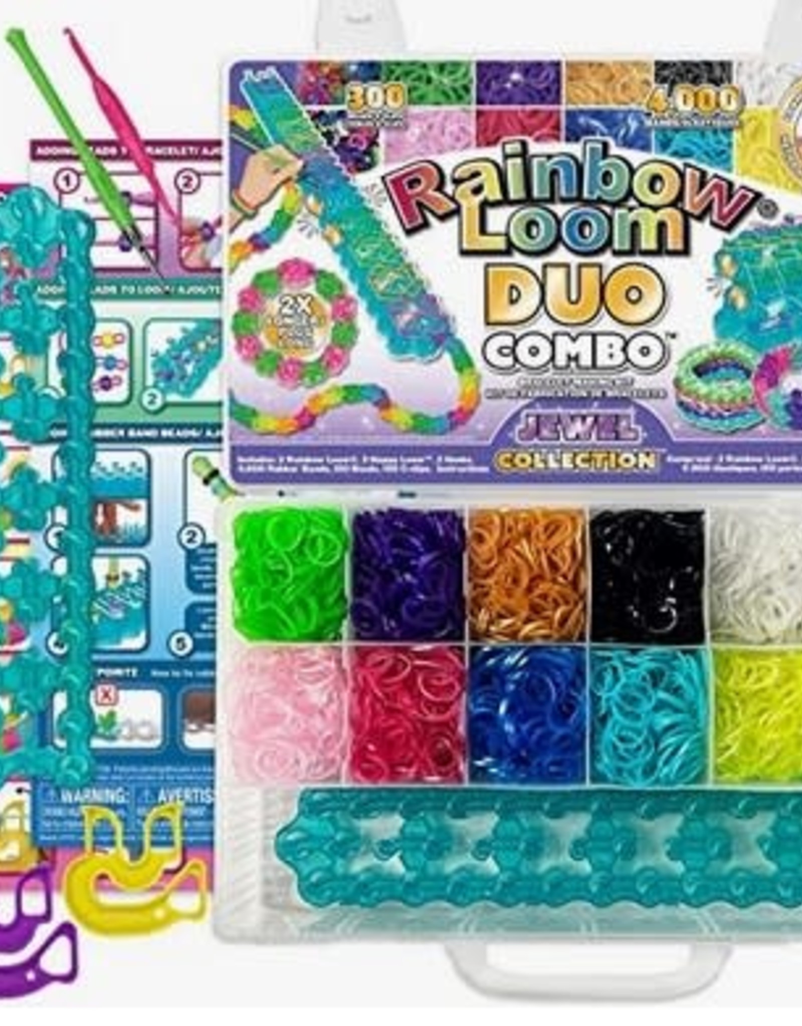 Rainbow Loom Combo Duo Pack -Jewel Collection - Lets Play: Games & Toys