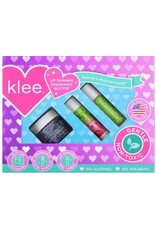 Klee Naturals/Easy A Inside Out - 3pc Makeup - Fragrance, Lip Shimmer, Bio-Glitter