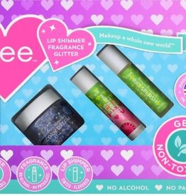 Klee Naturals/Easy A Inside Out - 3pc Makeup - Fragrance, Lip Shimmer, Bio-Glitter