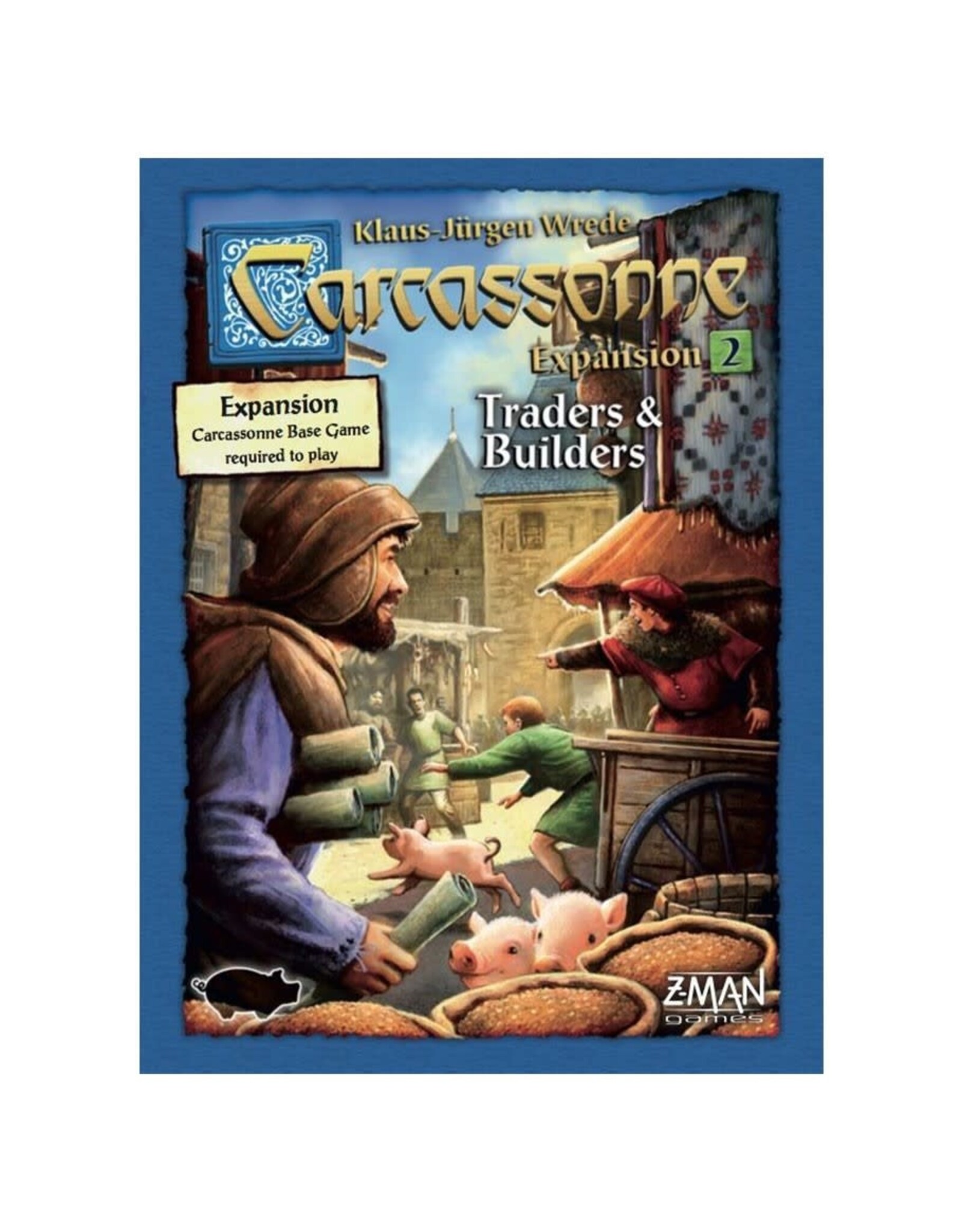 Z-Man Games Carcassonne: #2 Traders & Builders