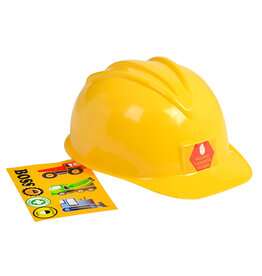 Aeromax Jr. Construction Helmet with assorted stickers