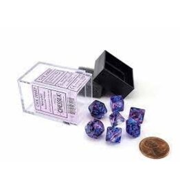 Chessex Nebula Nocturnal/blue Mini-Poly 7 Dice Set