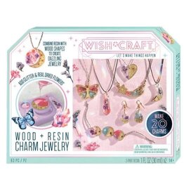 Wish Craft Wood and Resin Charm Jewelry