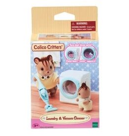 Calico Critters: Laundry & Vacuum Cleaner