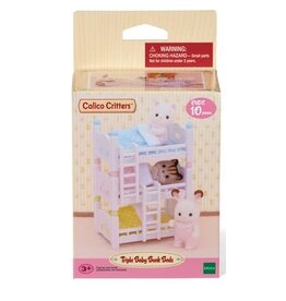 Calico Critters Triple Baby Bunk Beds