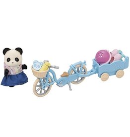 Epoch Everlasting Playthings Calico Critters Cycle and Skate Set - Panda Girl