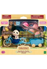 Epoch Everlasting Playthings Calico Critters Cycle and Skate Set - Panda Girl