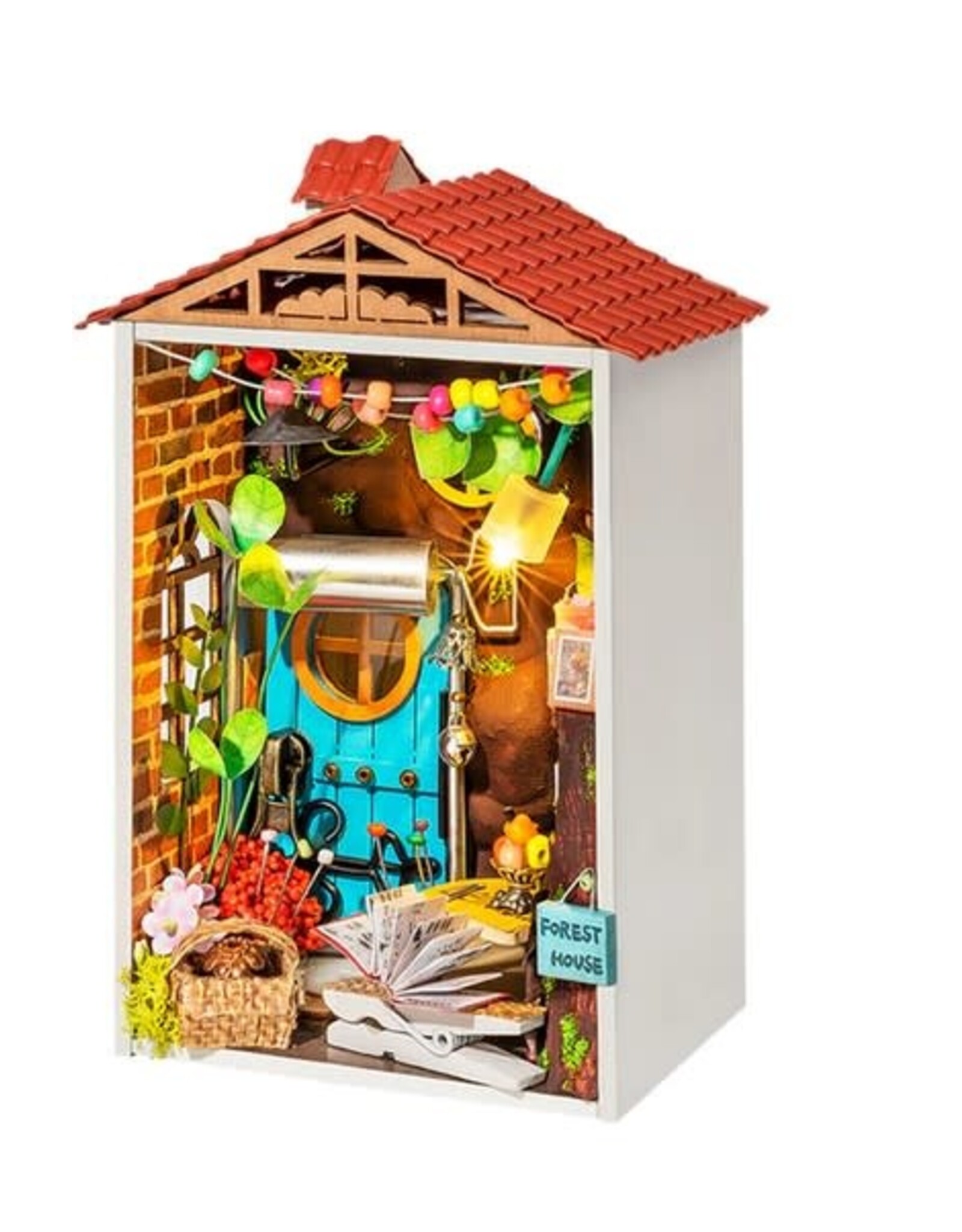 Hands Craft US Inc DIY Miniature House Kit : Borrowed Garden