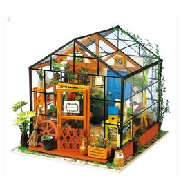Hands Craft US Inc DIY Miniature House Kit : Cathy's Flower House