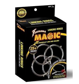 Fantasma Toys Linking Rings Trick with DVD