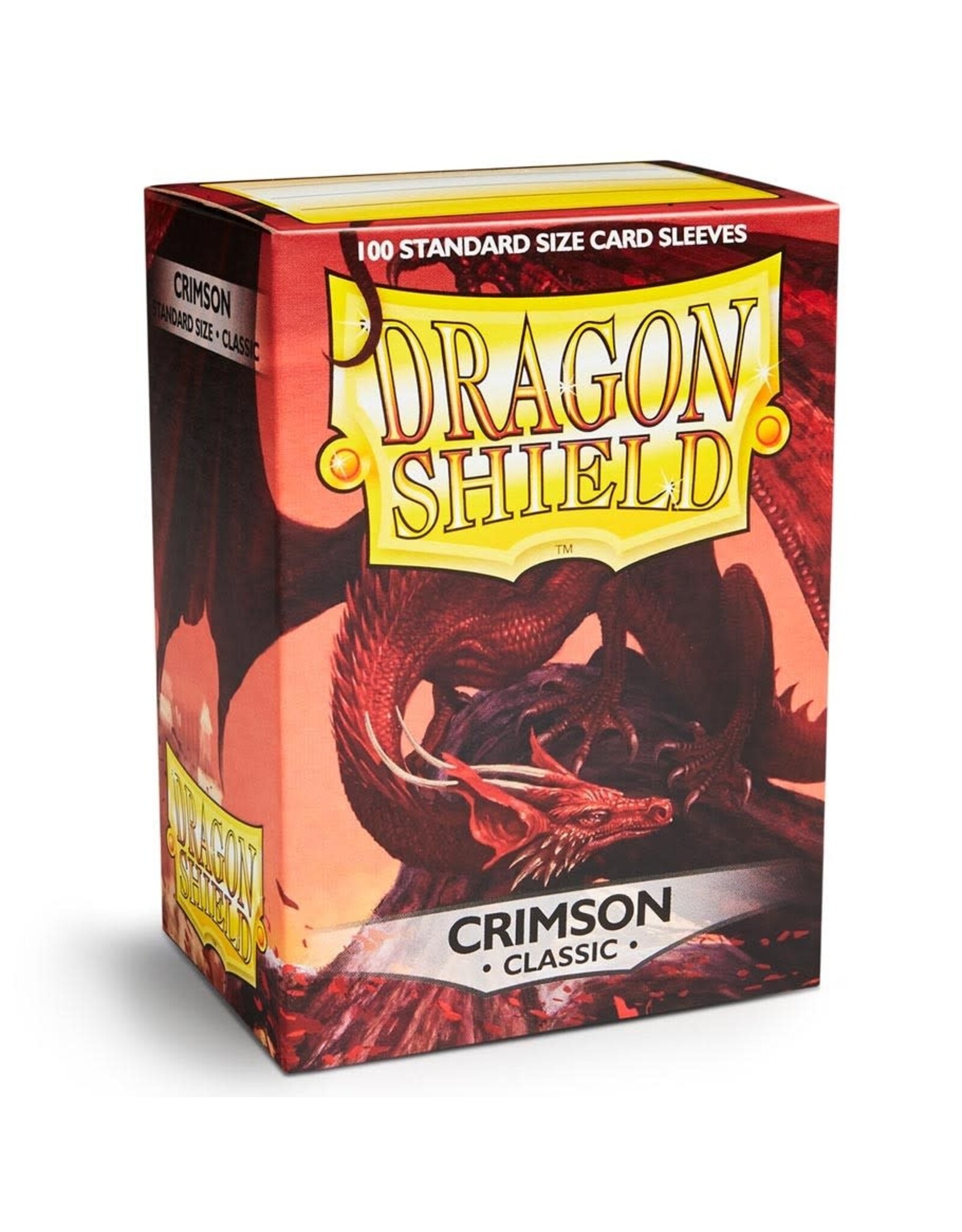 Arcane Tinmen Card Sleeves: Dragon Shields: (100) Classic Crimson