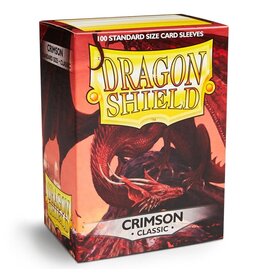 Arcane Tinmen Card Sleeves: Dragon Shields: (100) Classic Crimson