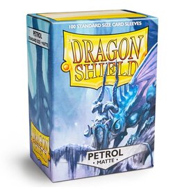 Arcane Tinmen Dragon Shields: (100) Matte Petrol