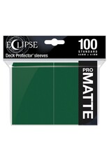 Ultra PRO Card Sleeves: Pro-Matte Eclipse: 100ct Forest Green
