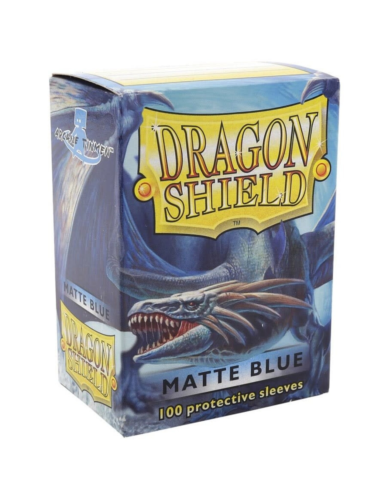 Arcane Tinmen Card Sleeves: Dragon Shields: (100) Matte Blue