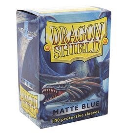 Arcane Tinmen Card Sleeves: Dragon Shields: (100) Matte Blue