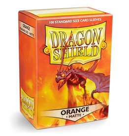 Arcane Tinmen Dragon Shields: (100) Matte Orange