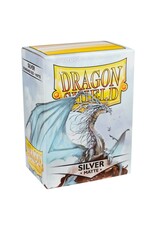 Arcane Tinmen Card Sleeves: Dragon Shields: 100ct Matte Silver