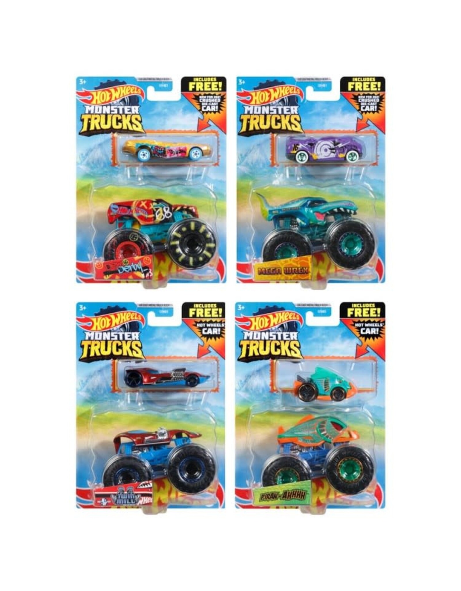 Mattel Inc. Hot Wheels: Monster Truck & Car Promo
