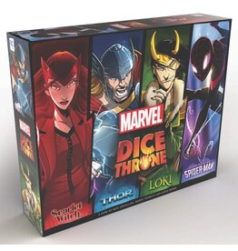 USAopoly Dice Throne: Marvel: 4-Hero Box