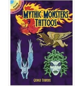 Dover Publications Mythic Monsters Tattoos  By: George Toufexis