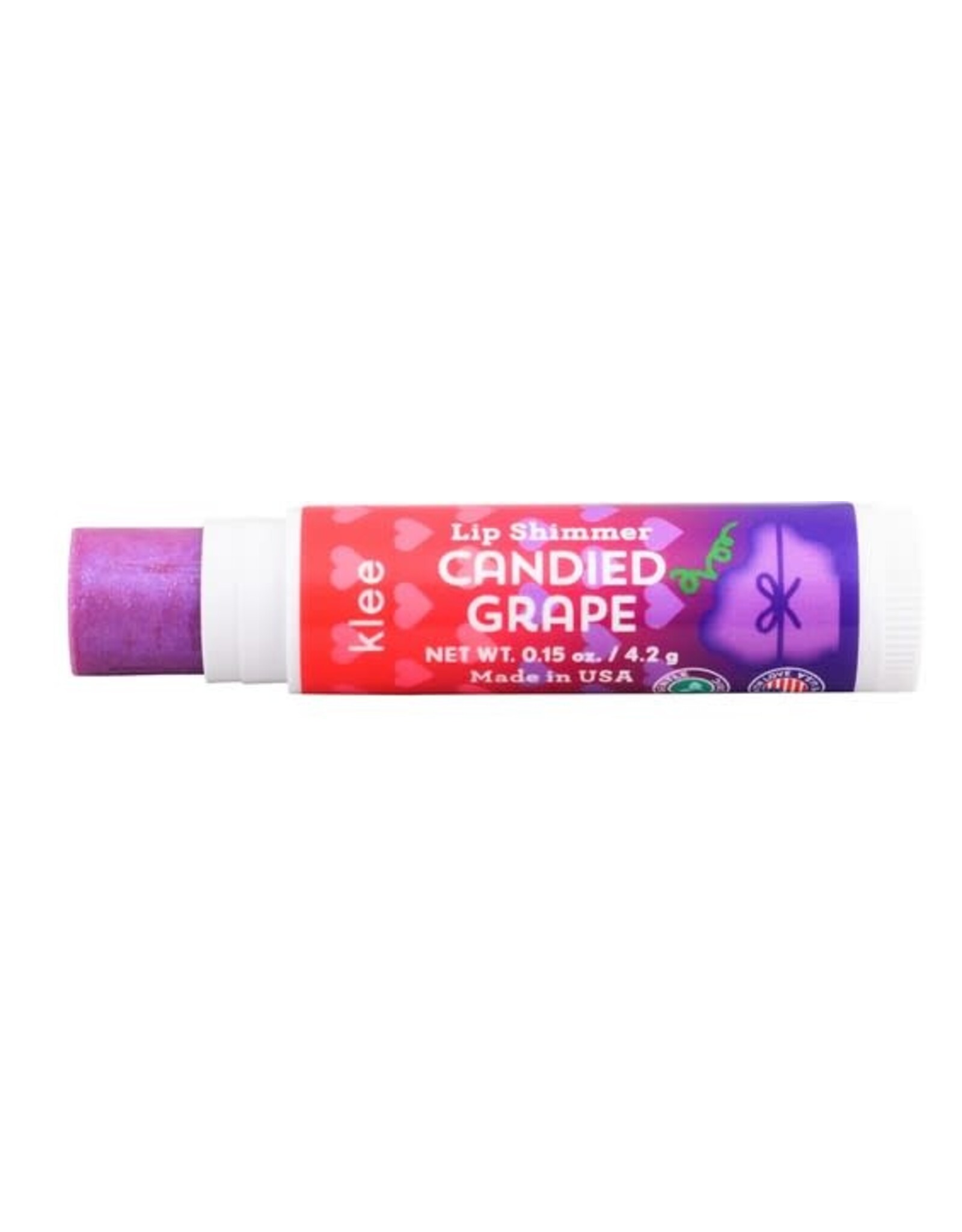 Klee Naturals/Easy A Lip Shimmer - Candied Grape