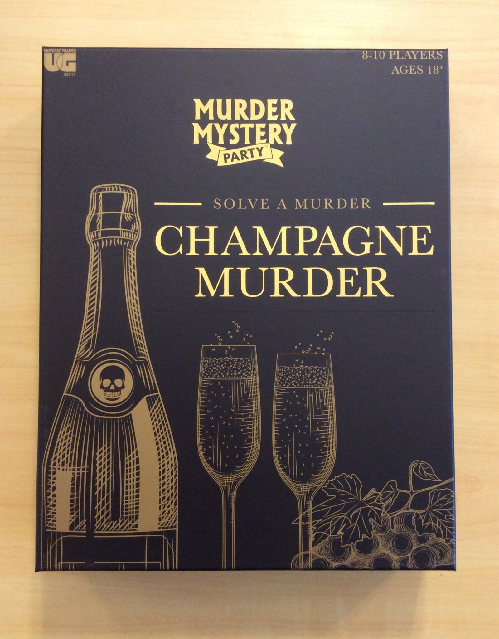 Murder Mystery Party: The Champagne Murder, for 8 Adult Players