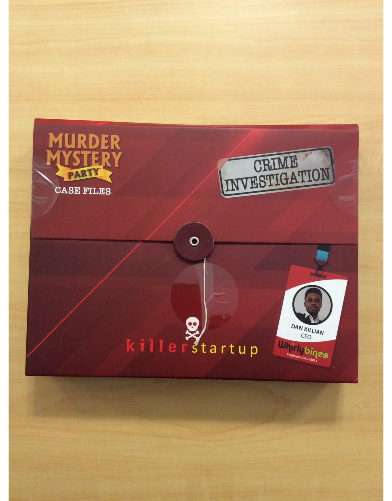 University Games Murder Mystery Case Files: Killer Startup