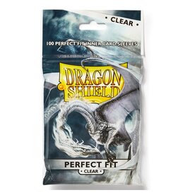 Arcane Tinmen Card Sleeves: Dragon Shields Perfect Fit: 100ct Clear